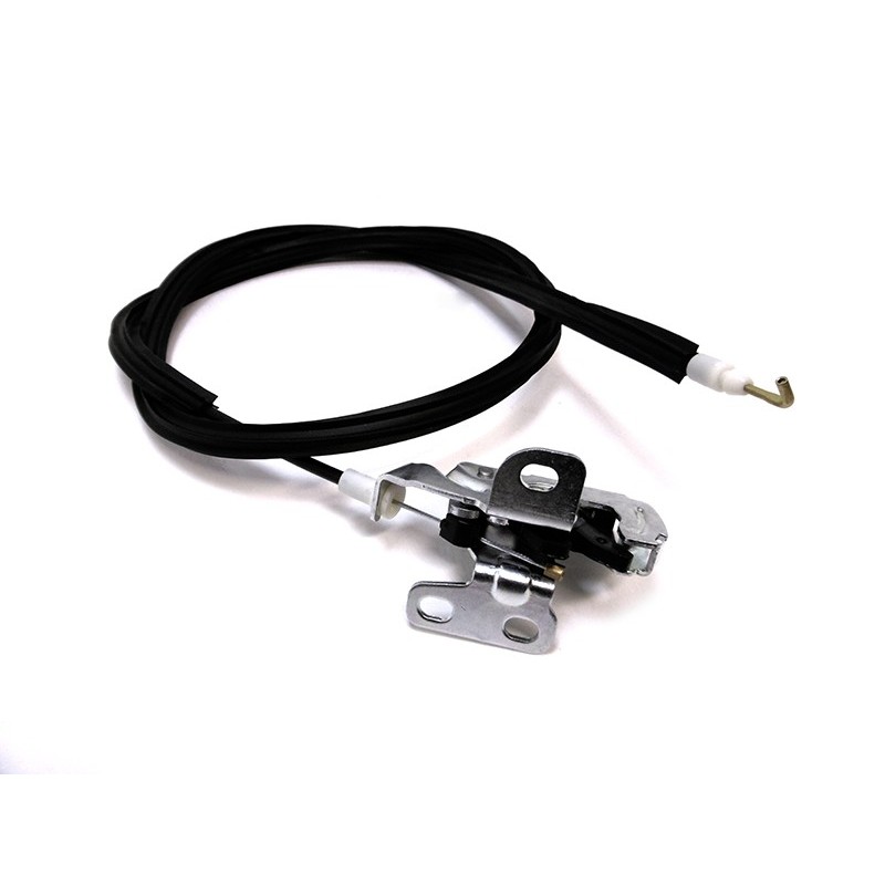 Upper door lock with cable