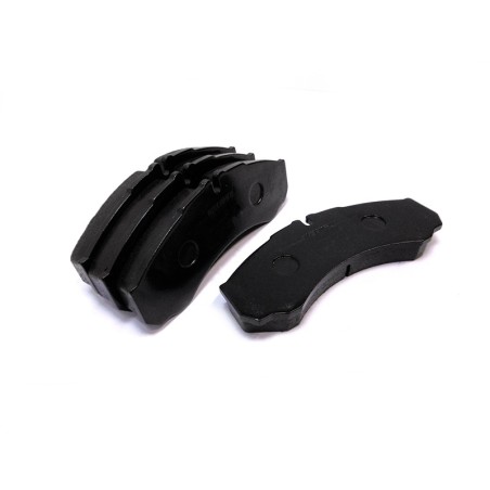 Front and rear brake pads