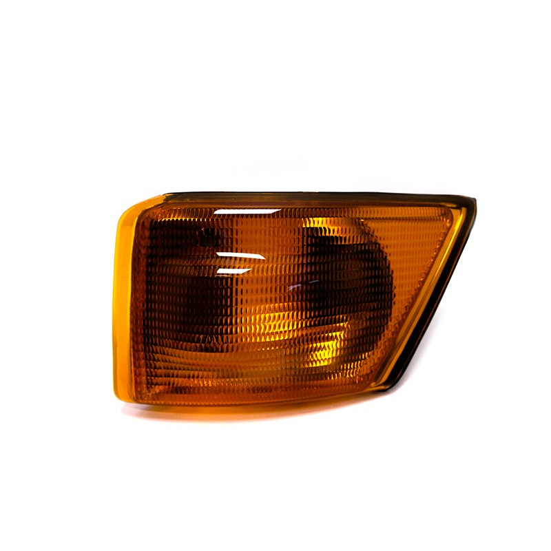 Left orange flashing light