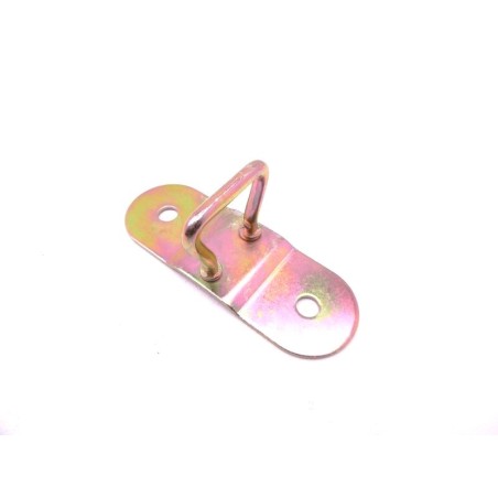 Lower rear door strike plate