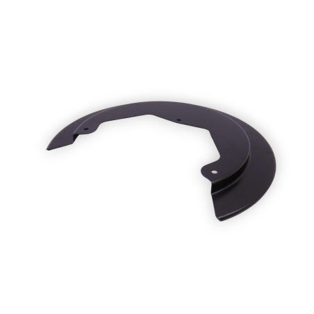 Rear disc deflector