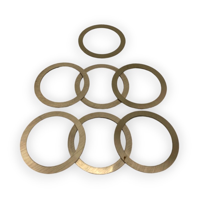 Juego de calzos de puente trasero