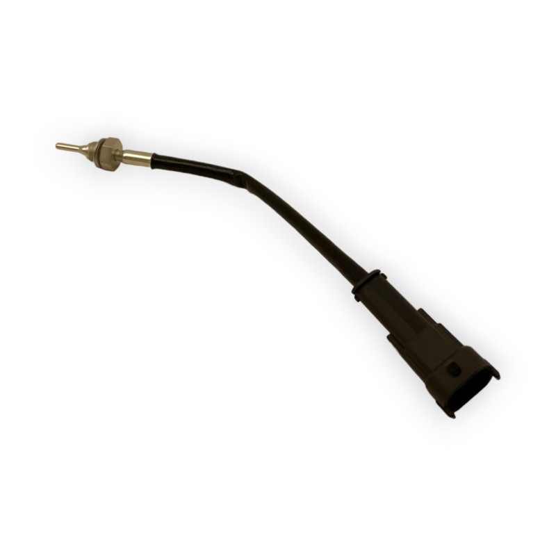 Schwarzer Abgassensor