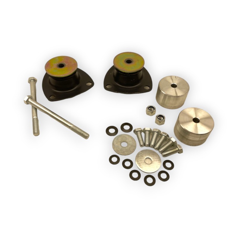 Set of RUBBER BUSHING front...