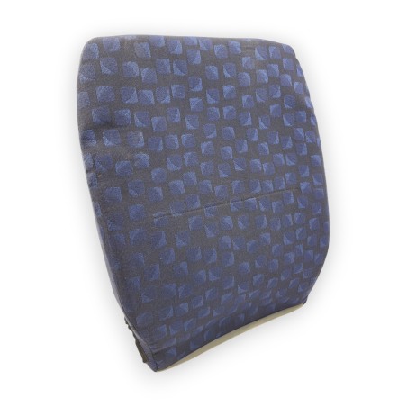 Blue/black driver's seat cover