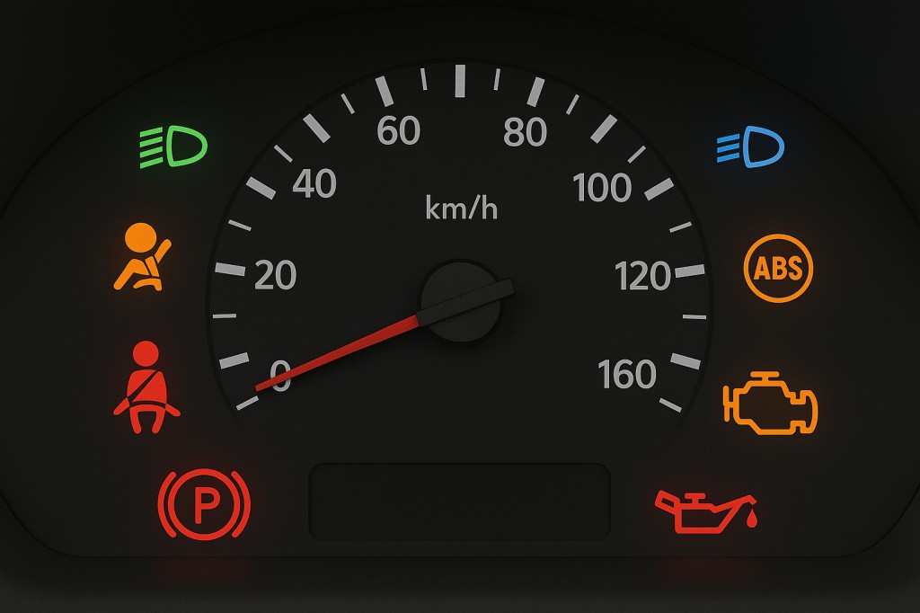 Full list of dashboard warning lights for the Iveco Daily